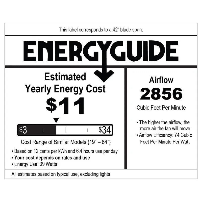 Altus 42 Inch Flush Mount LED Ceiling Fan