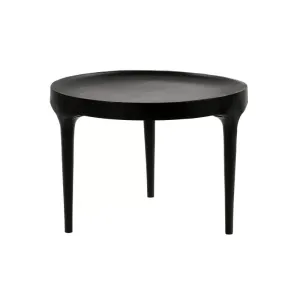 Aluminium Coffee table | Black D60x40cm Zoco Home