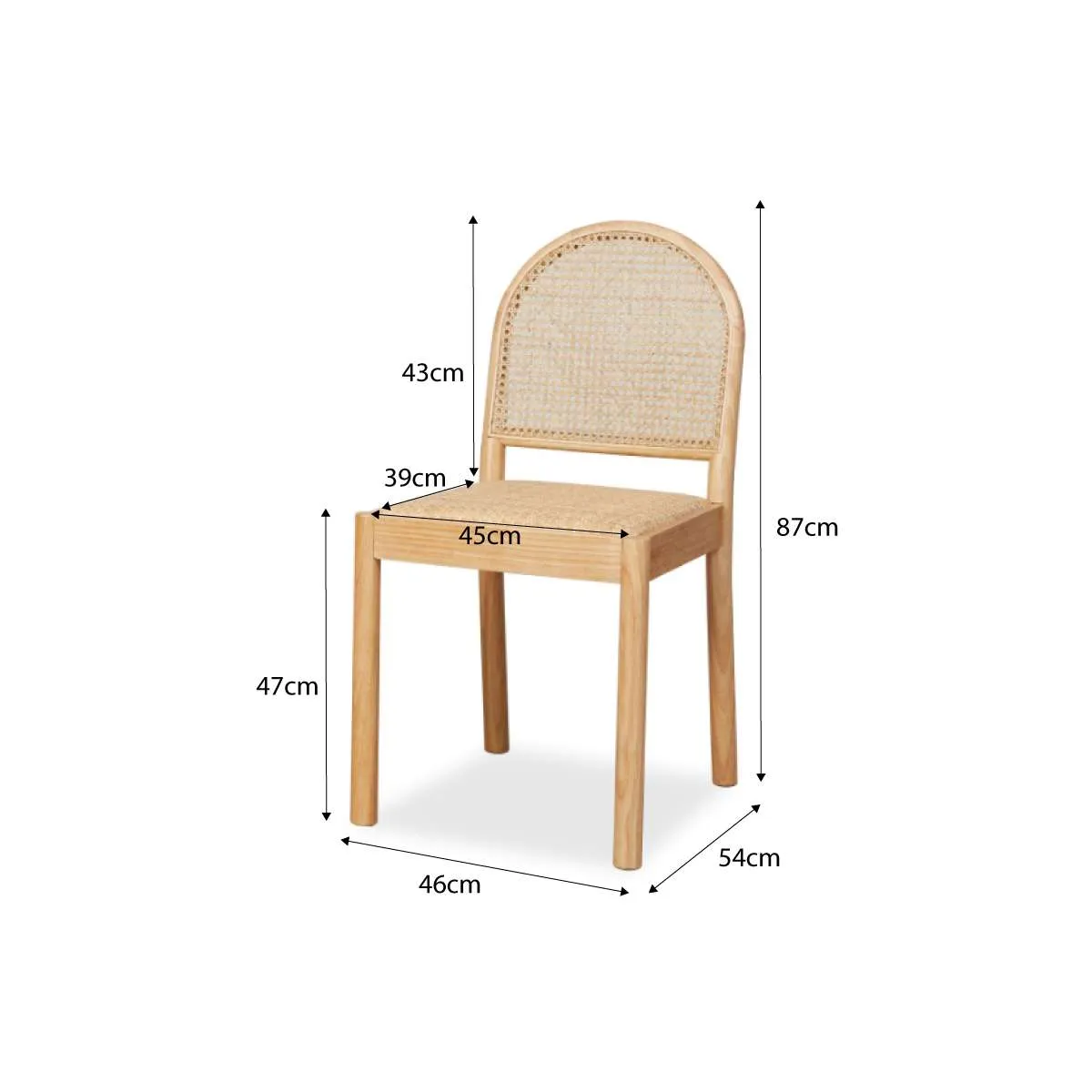 Amara Table Bench and Mateo Six Piece Dining Set Mocka