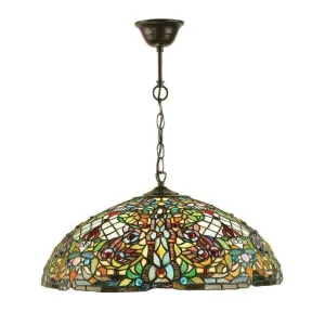 Anderson Tiffany Ceiling Light - 1 Bulb Fitting