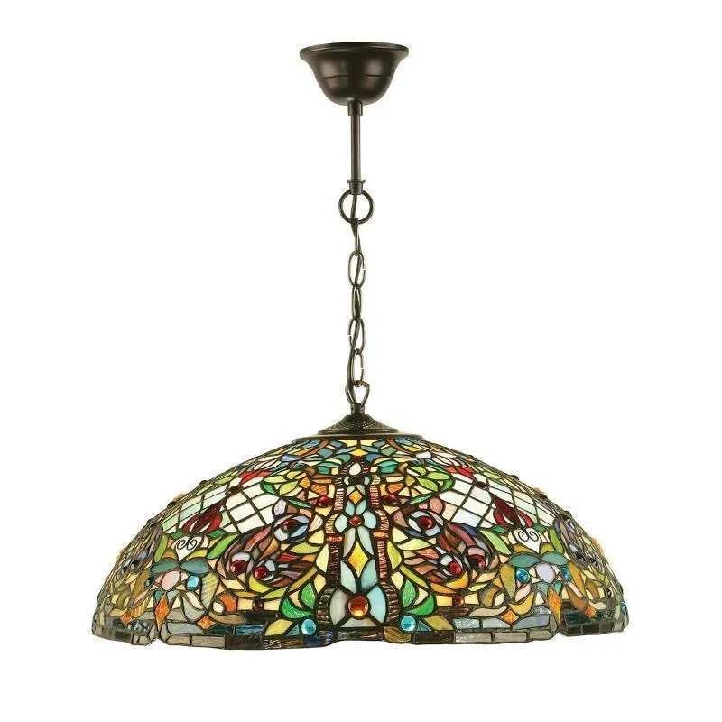 Anderson Tiffany Ceiling Light - 1 Bulb Fitting