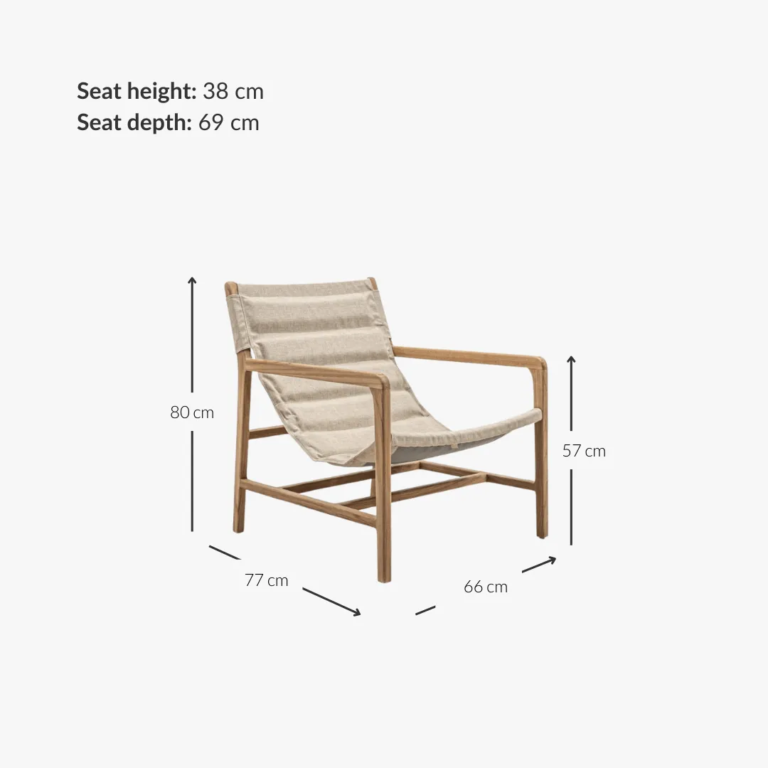 Aria Outdoor Lounge Chair Zoco Home