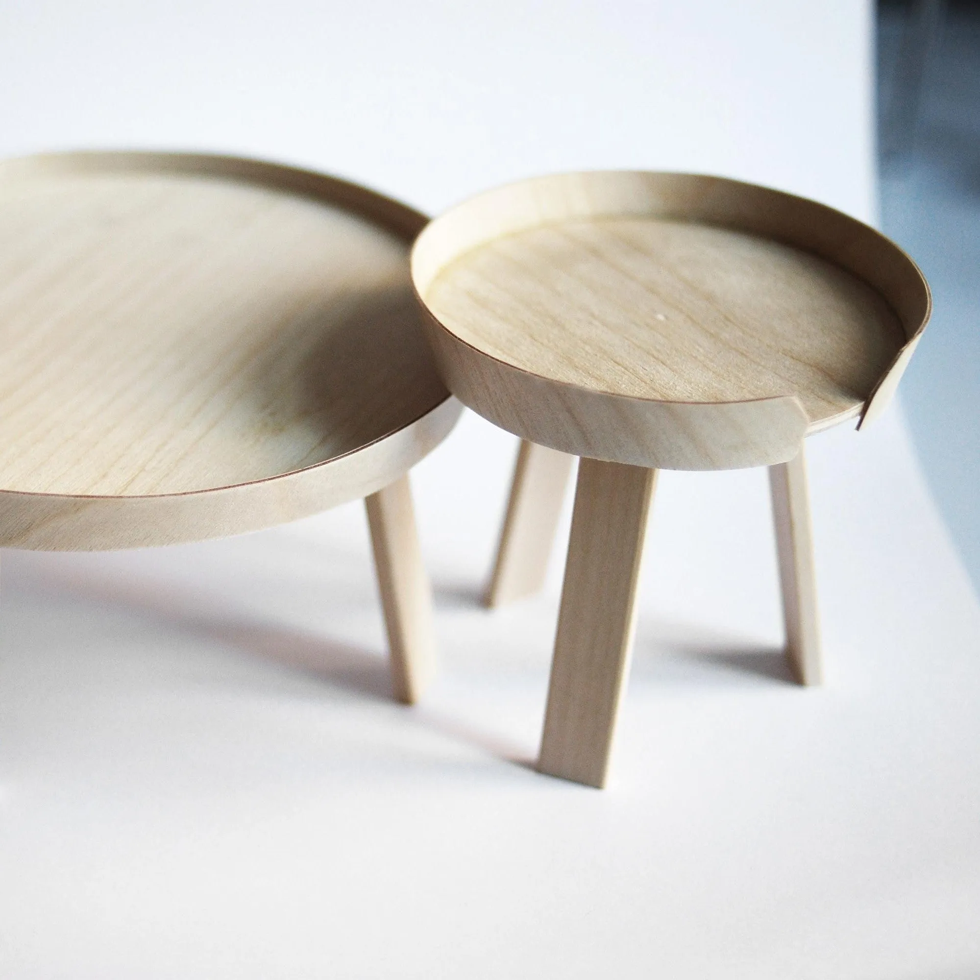 Around Coffee Table, Small, Oak