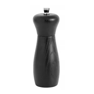 Ash Wood Pepper Mill | Black 6x16cm Zoco Home