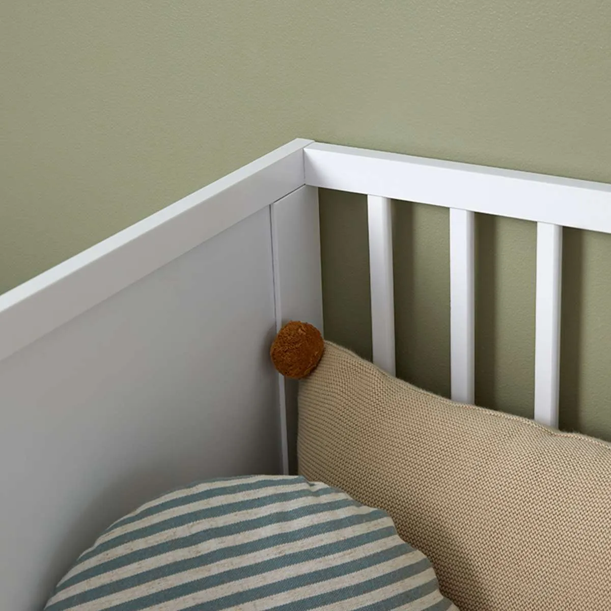 Aspiring Classic Cot - White Mocka