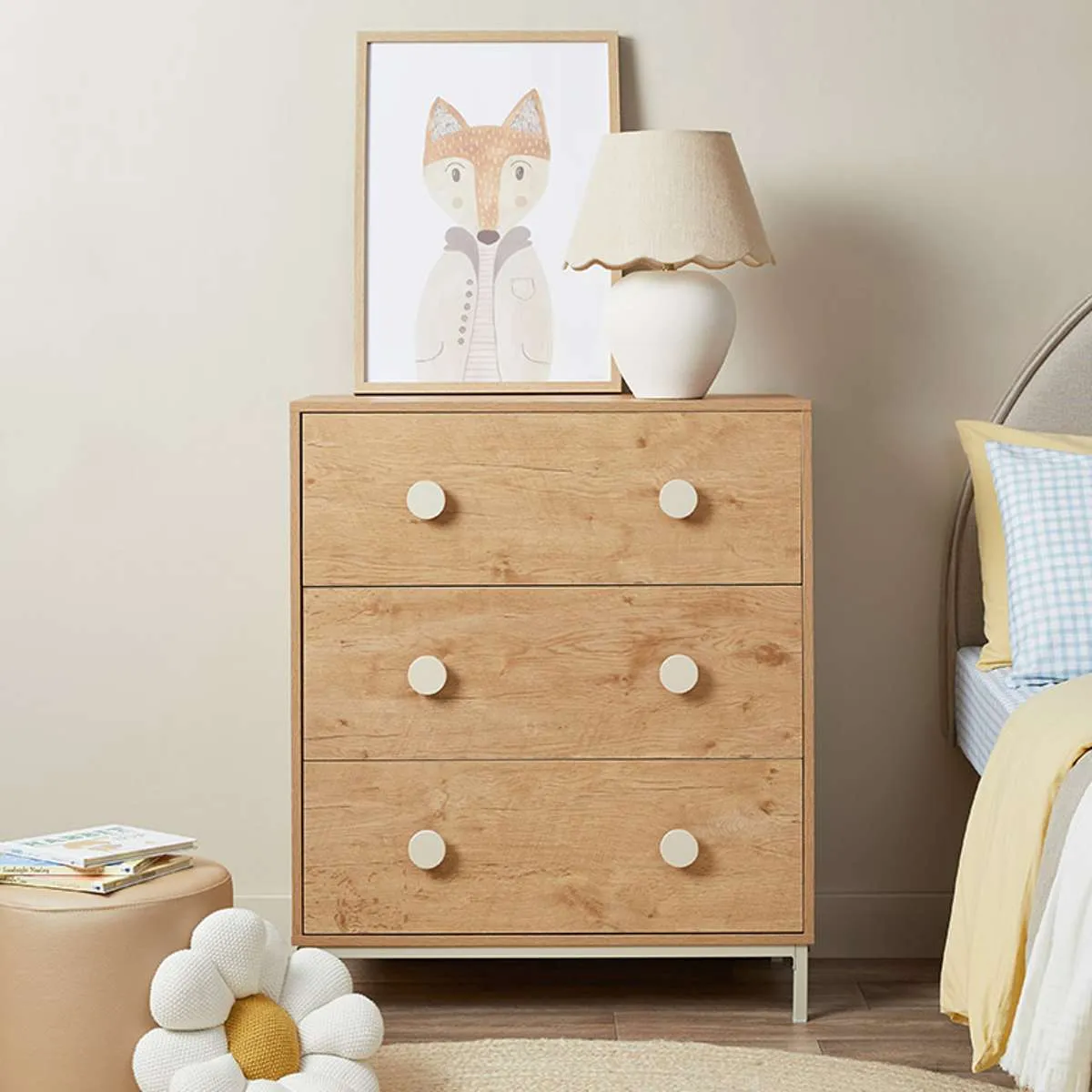 Aspiring Natural Three Piece Nursery Set Mocka