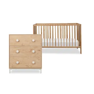 Aspiring Natural Three Piece Nursery Set Mocka