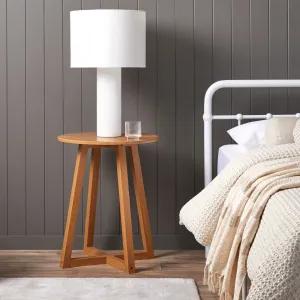 Avalon Side Table - Natural Mocka