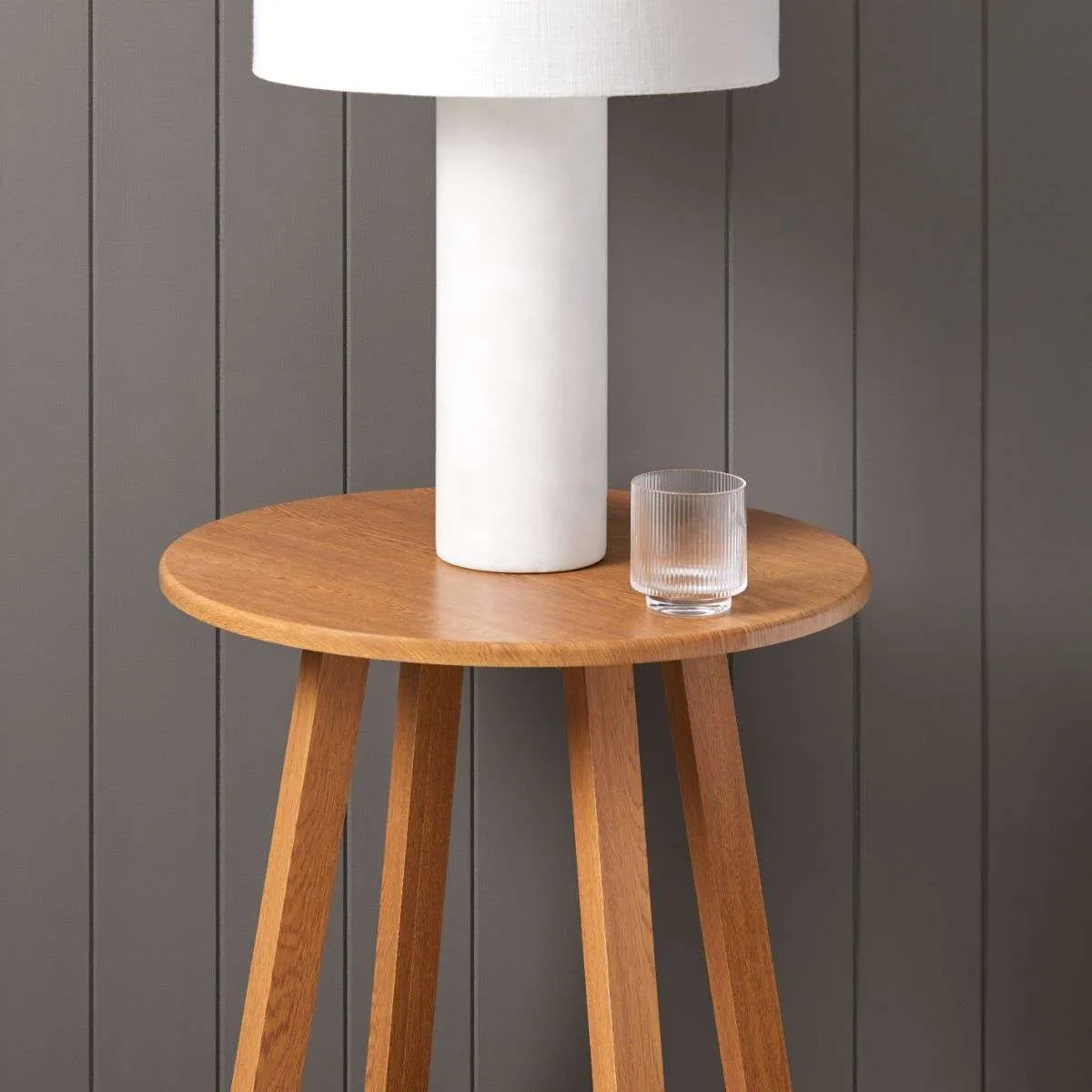 Avalon Side Table - Natural Mocka