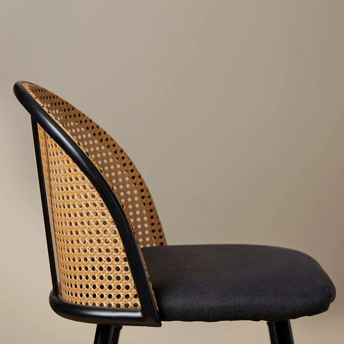 Avila Bar Stool - Black Mocka