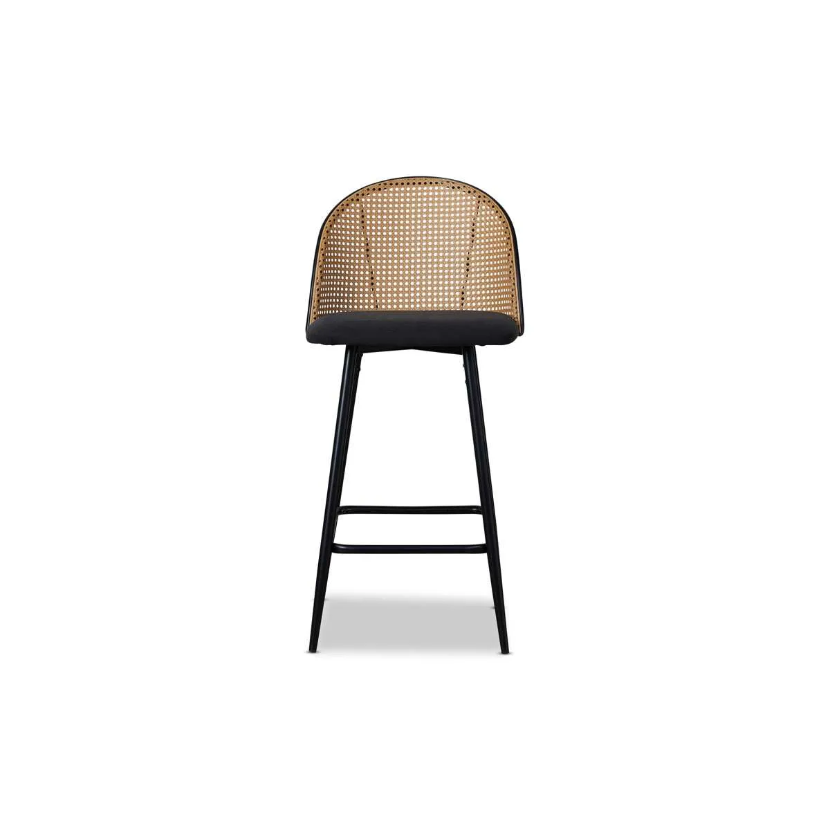 Avila Bar Stool - Black Mocka