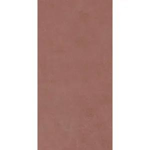 Balance Marsala Red Concrete Effect Porcelain Tile 60x120cm Matt