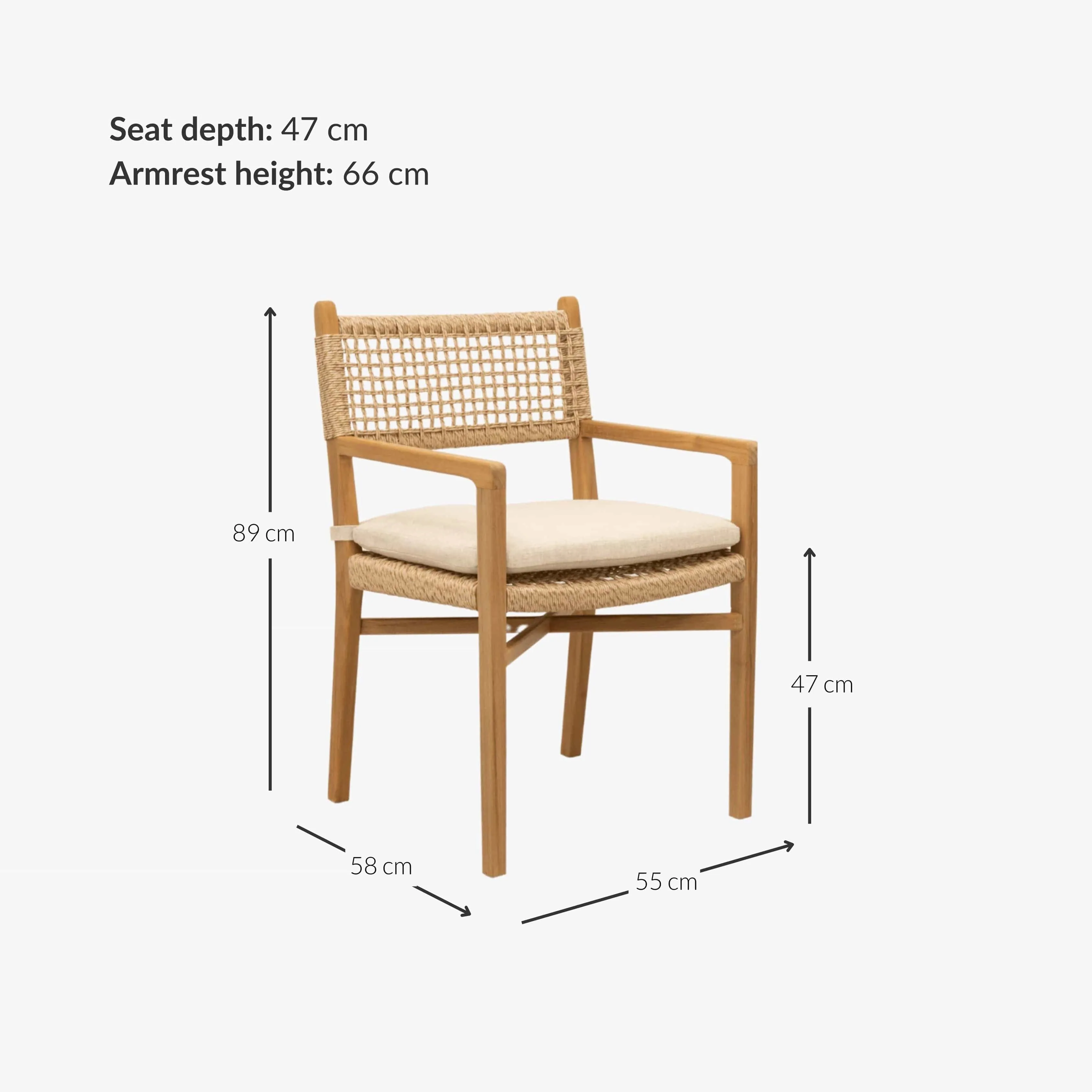 Bali Dining Chair | Sand Zoco Home