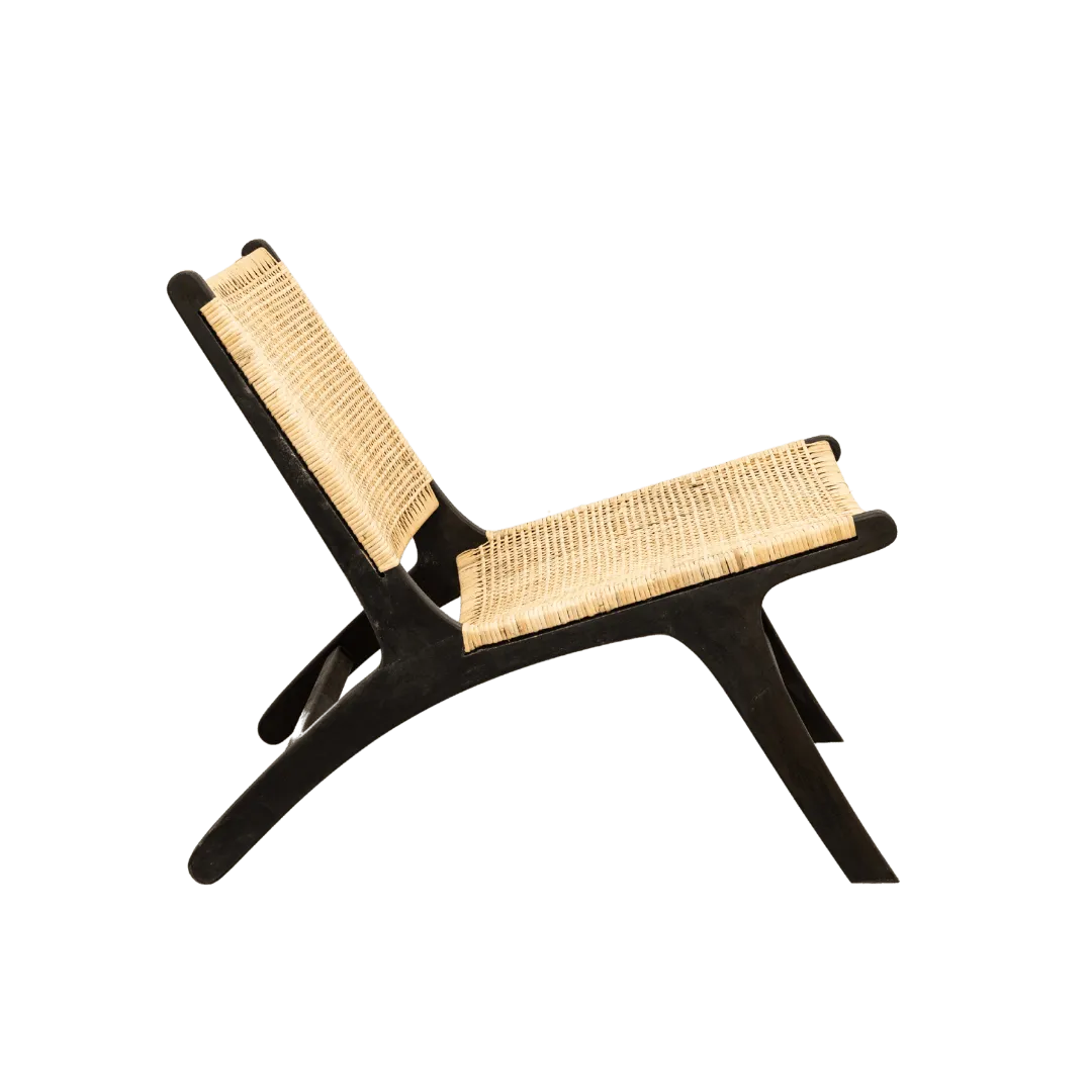 Bali Lounge Chair | Black Zoco Home
