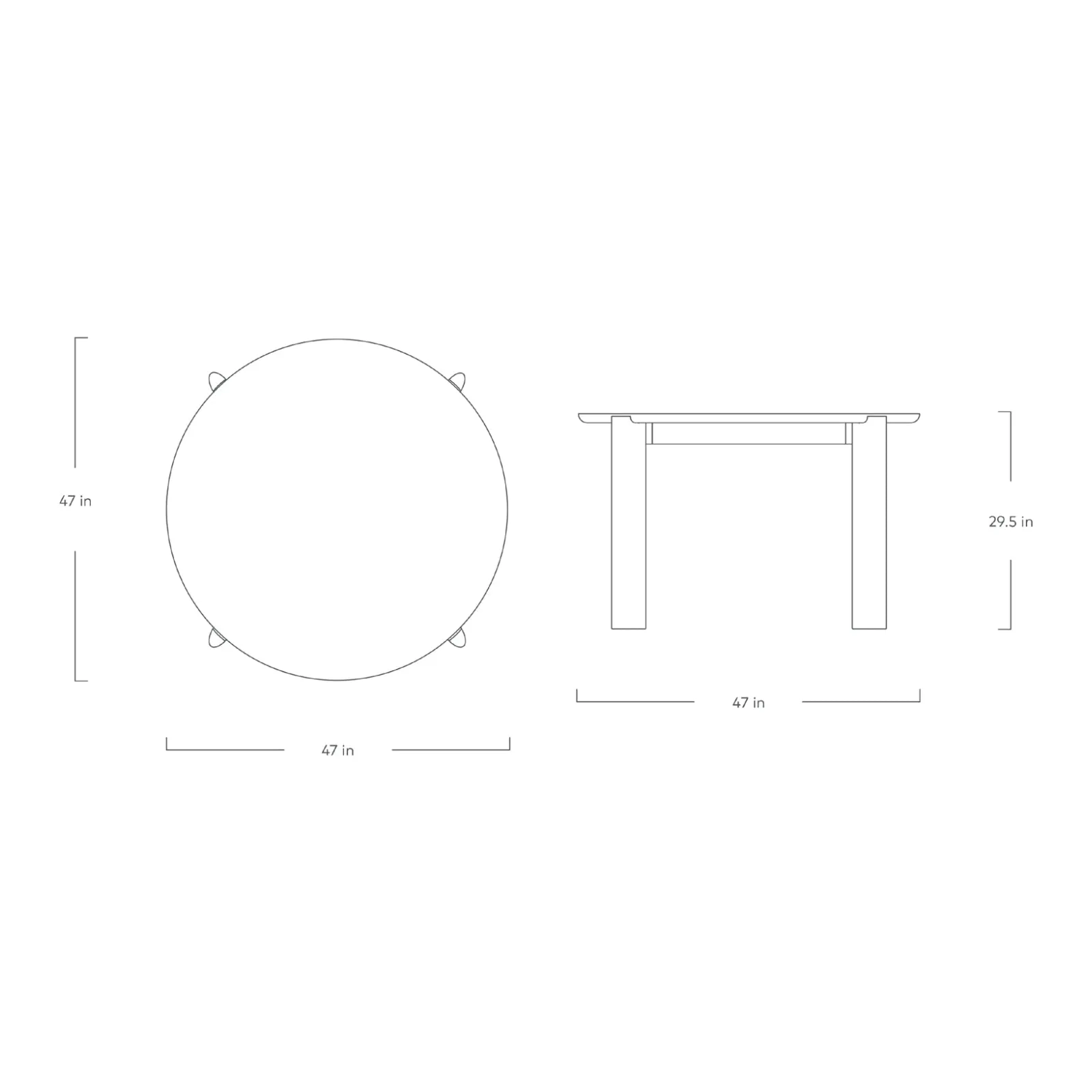 Bancroft Round Dining Table
