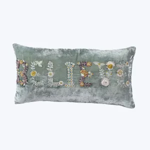 Believe Pillow, Perfect Blue