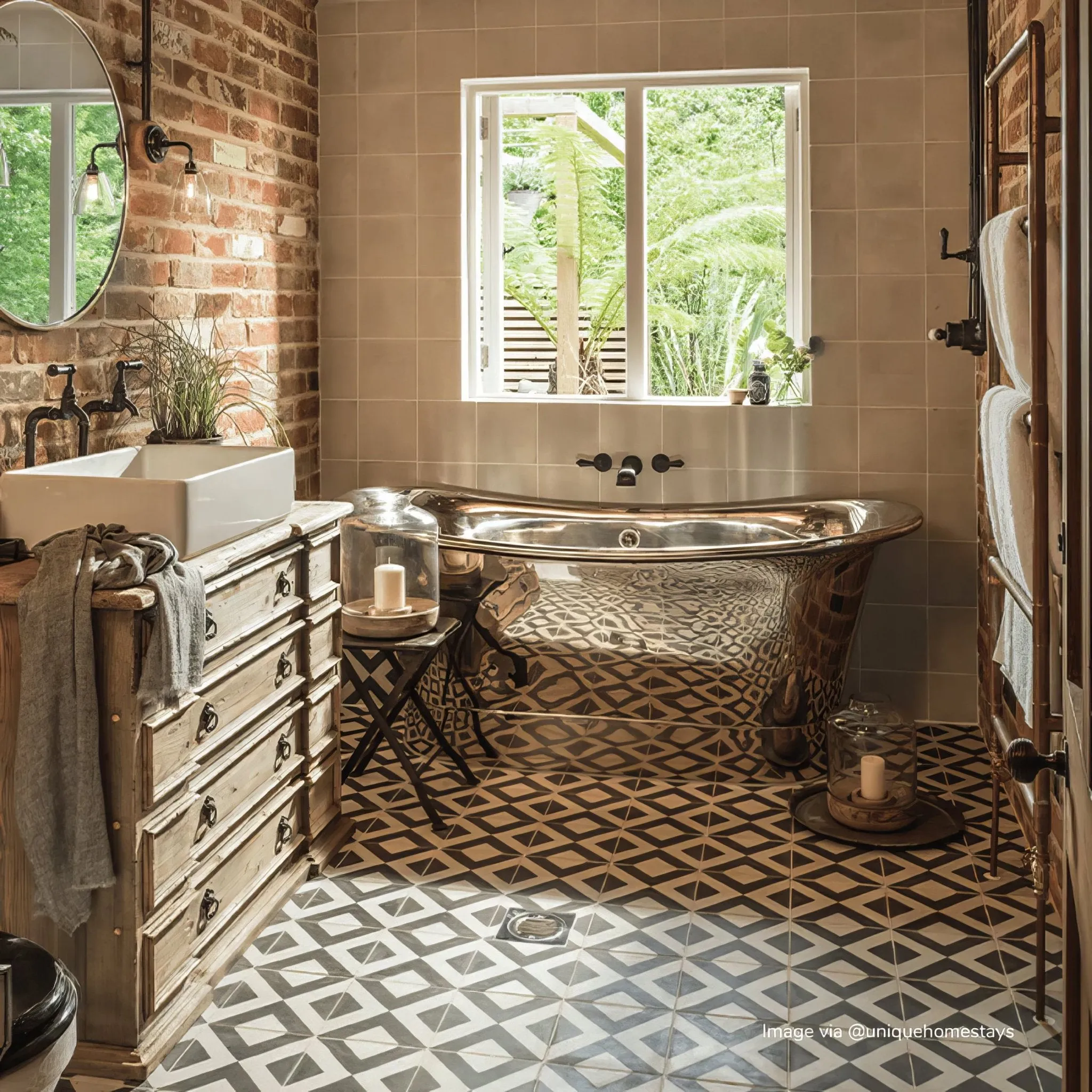 Black Vigo Tile