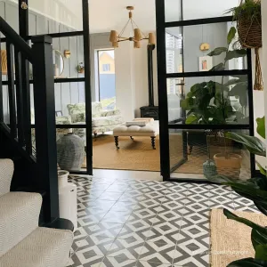 Black Vigo Tile