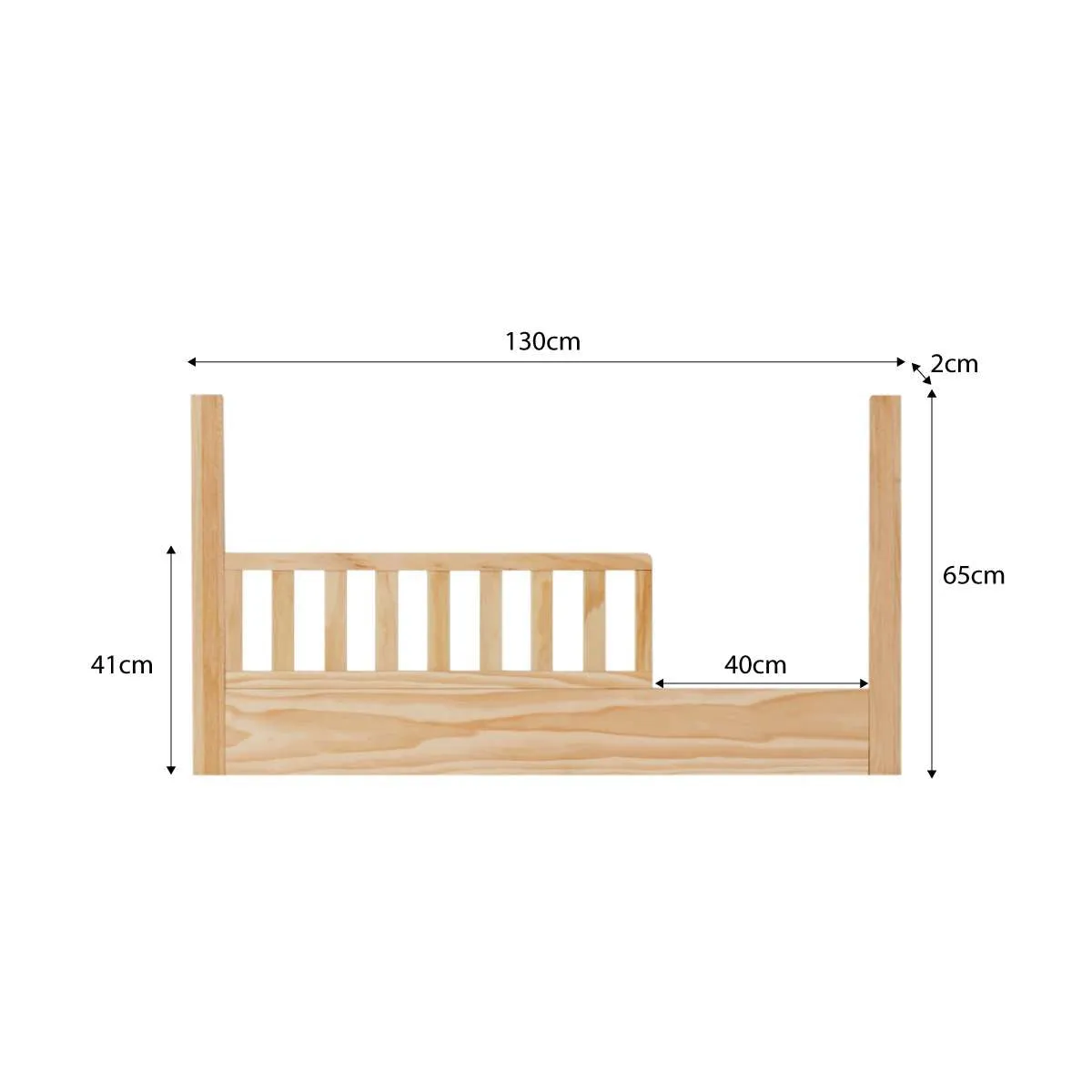 Blake Natural Five Piece Nursery Set Mocka