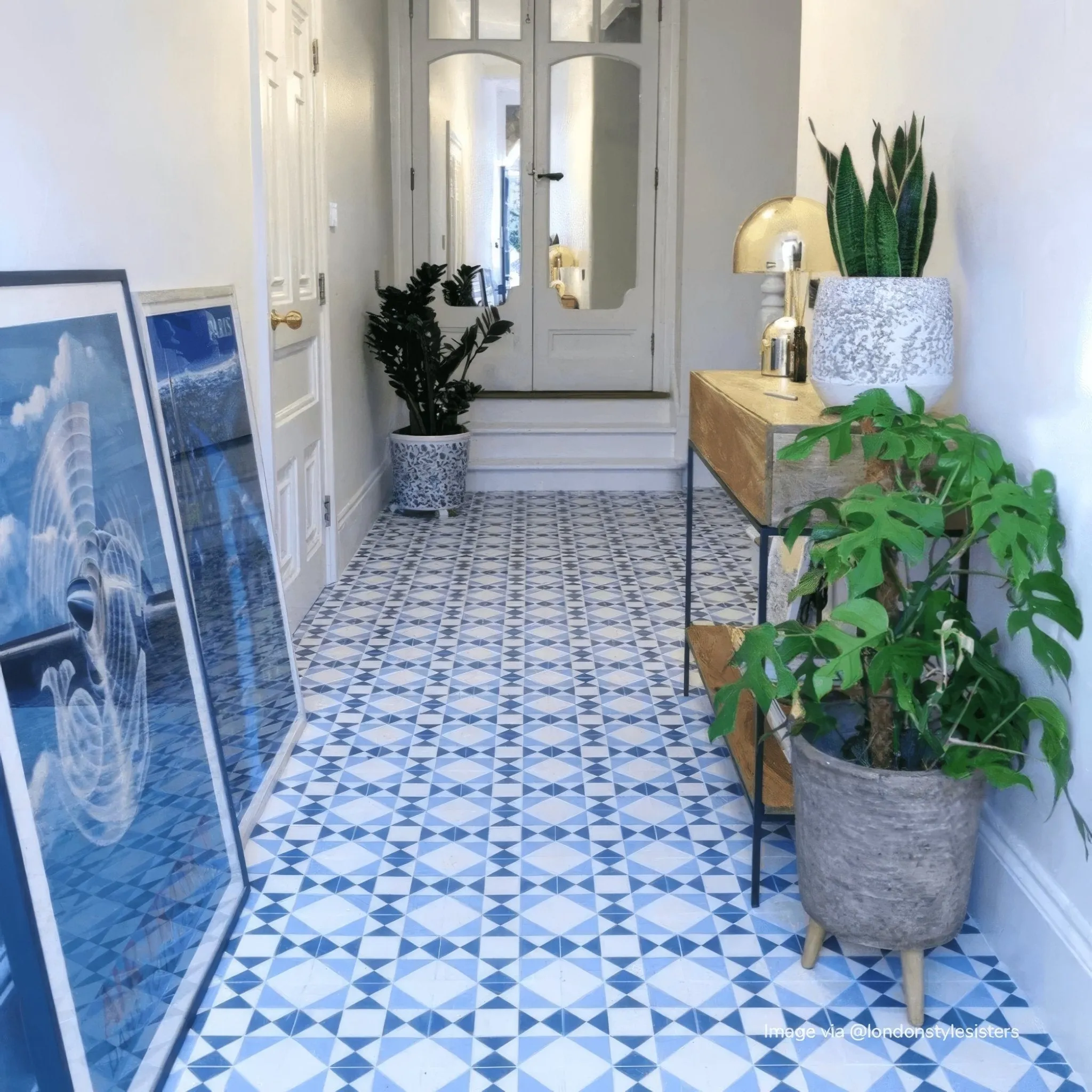 Blue Asquith Tile