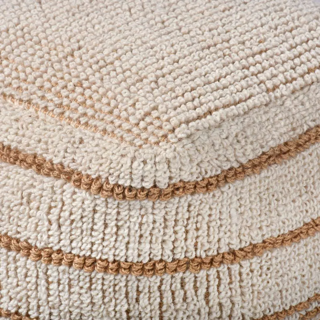 Bodrum Jute Pouf Zoco Home