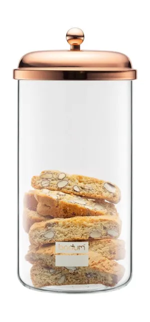 Bodum Classic Storage Jar Copper, 2 L