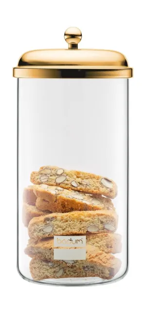 Bodum Classic Storage Jar Gold, 2 L