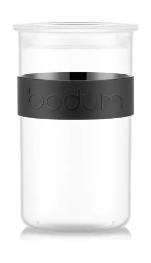 Bodum Presso Storage Jars Black 1 L, 2 Pcs.