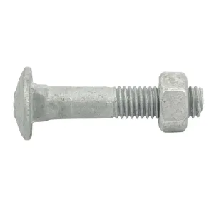 Bolt & Nut Galv Cup M10 x 50