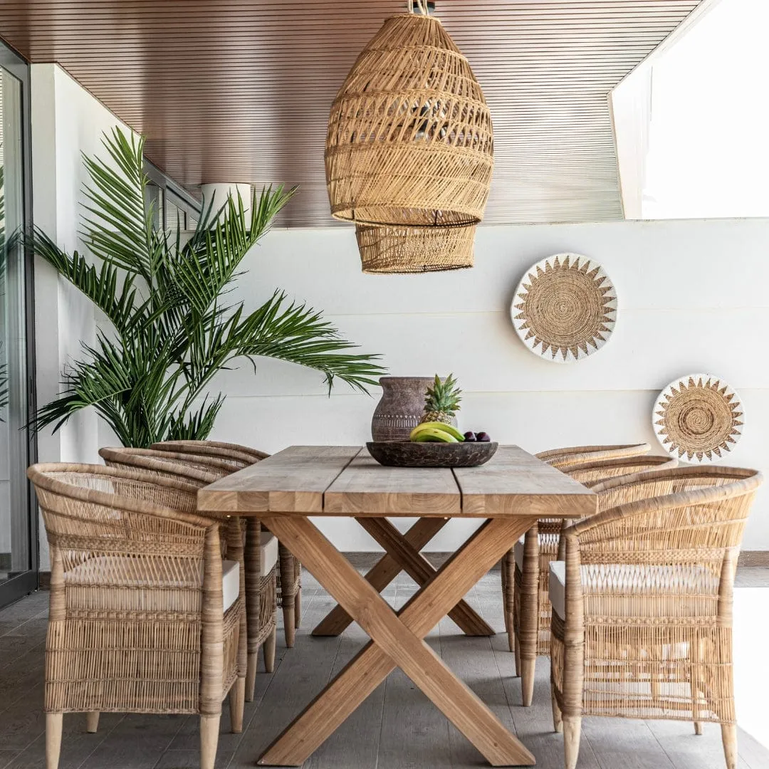 Borneo Outdoor Table | Natural Zoco Home