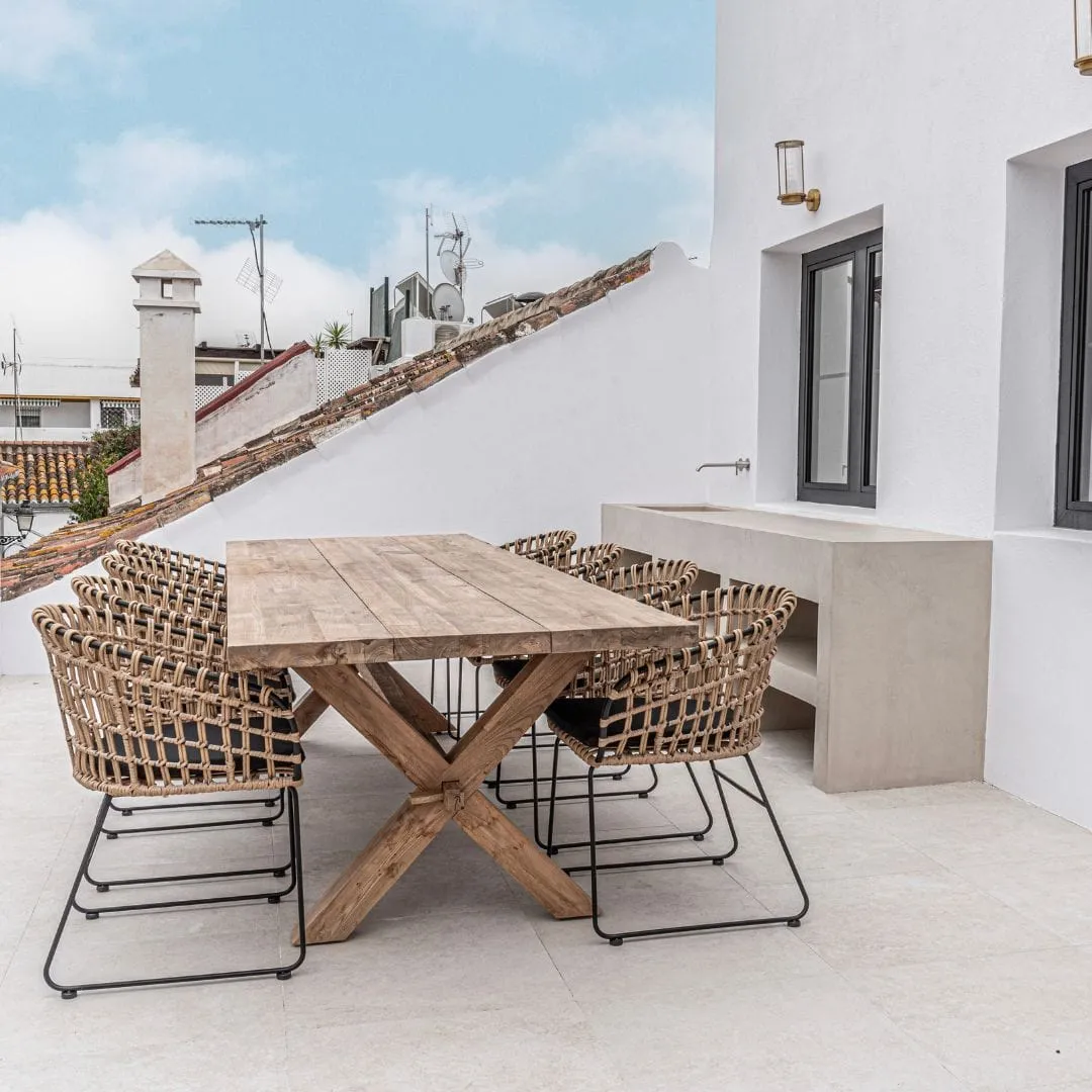 Borneo Outdoor Table | Natural Zoco Home