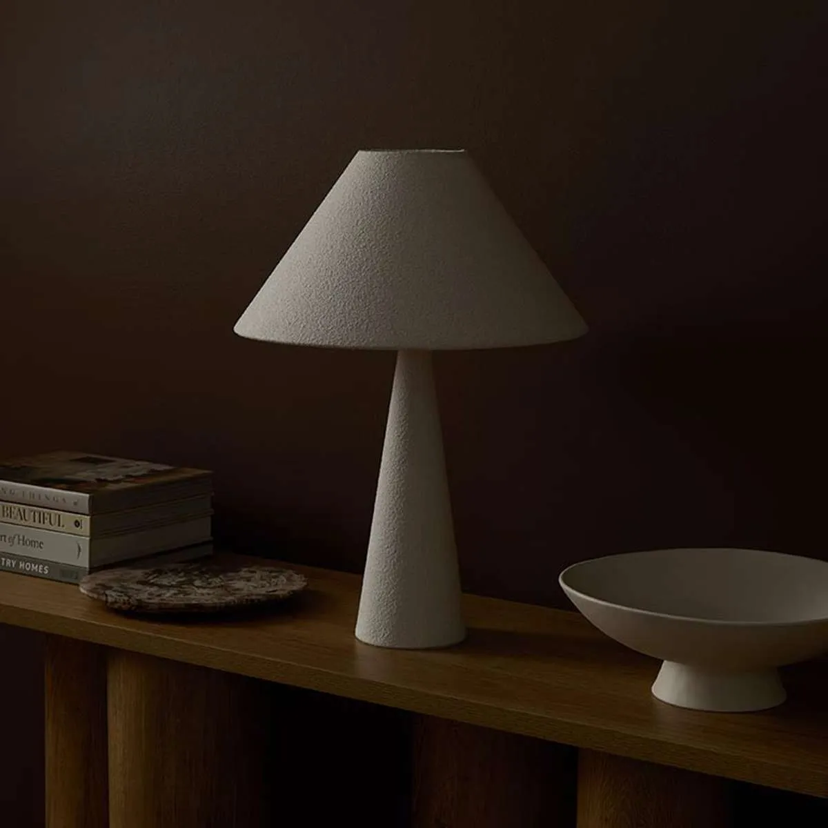 Boucle Table Lamp Mocka