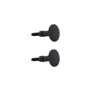 Brass Knob | Set of 2 | Black 3x5cm Zoco Home