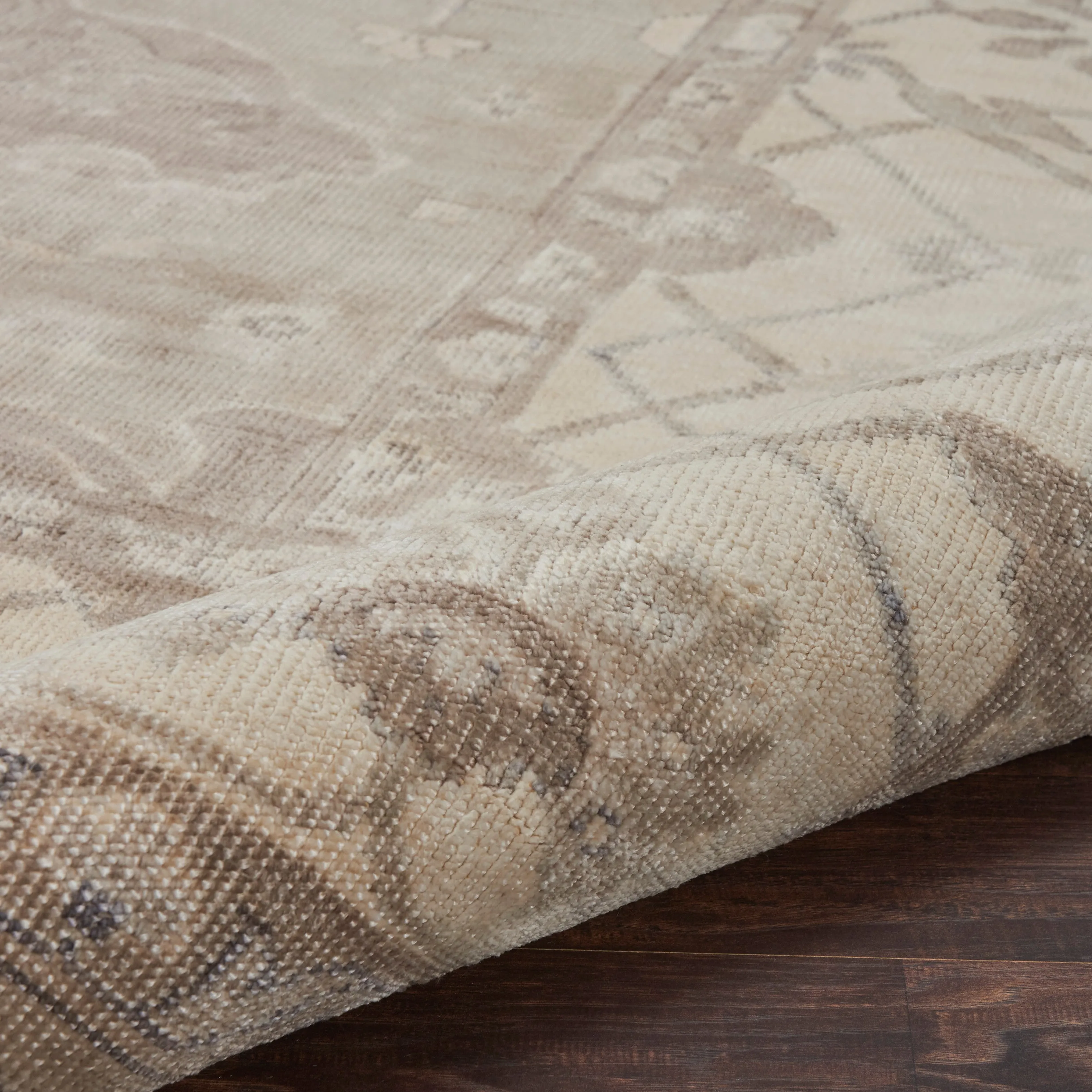 Brown Essentials Traditional Wool Rug