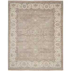 Brown Essentials Traditional Wool Rug