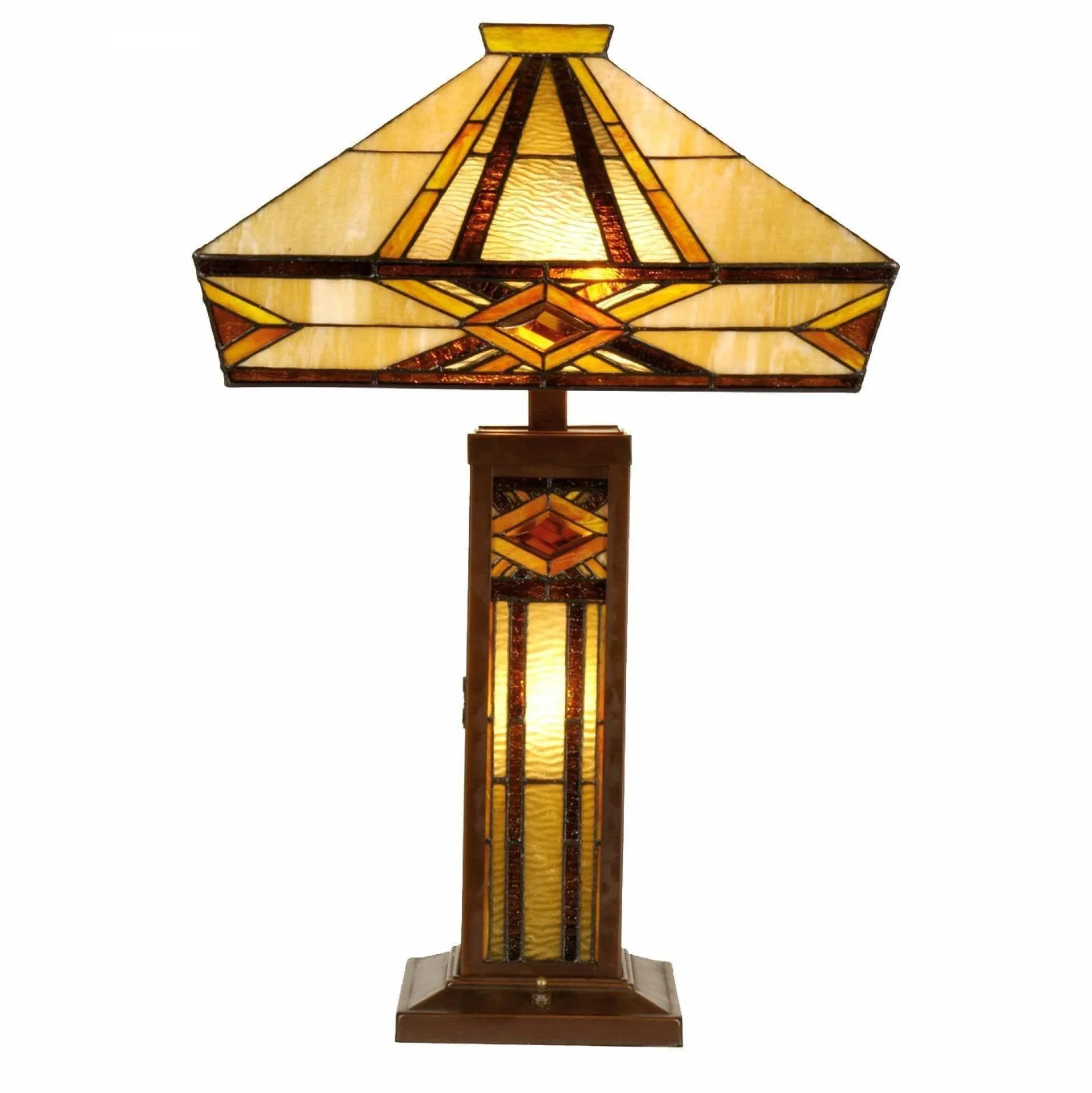 Brunswick Tiffany Table Lamp - Tiffany Lighting Direct
