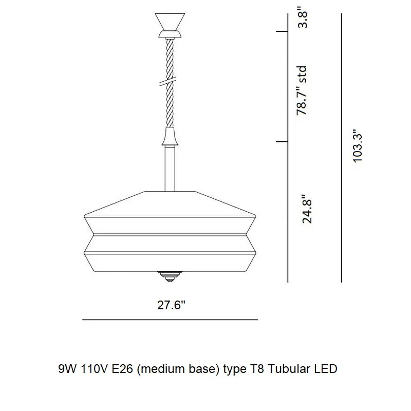 Calypso Antigua Outdoor Pendant Light