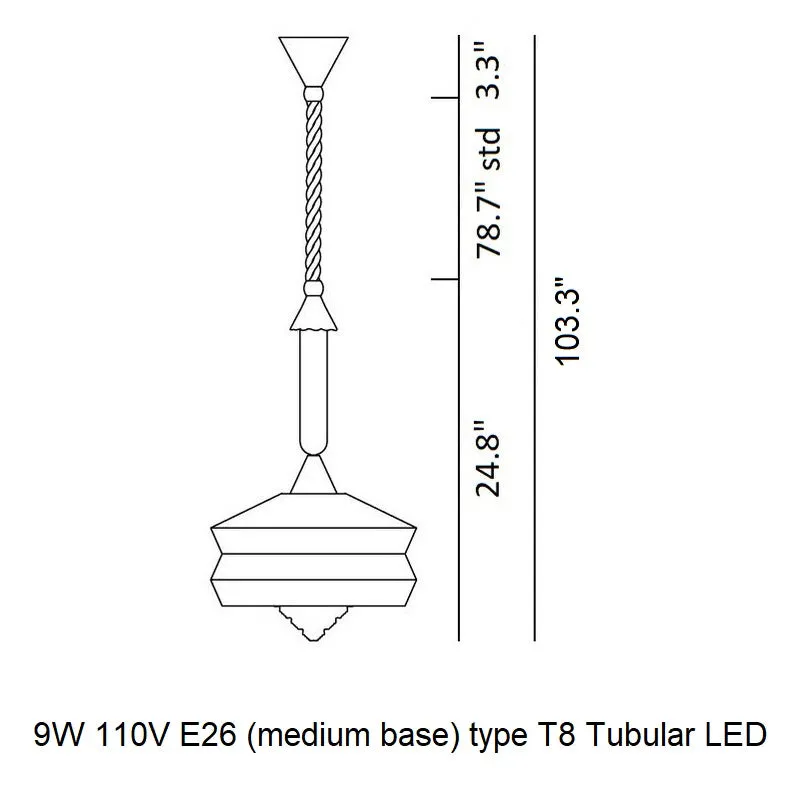 Calypso Antigua Outdoor Pendant Light