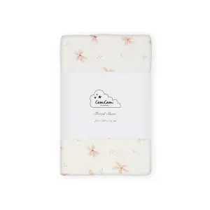 Cam Cam Copenhagen Fitted Sheet 70x140x15cm - GOTS Windflower Crème