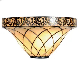 Cambridge Flush Tiffany Ceiling Light