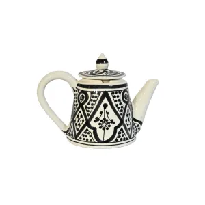 Ceramic Coffee Pot | Black & White Zoco Home