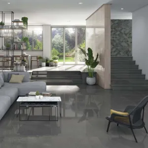 Cliff-R Igneo Stone Effect Porcelain Tile 79x79cm Polished