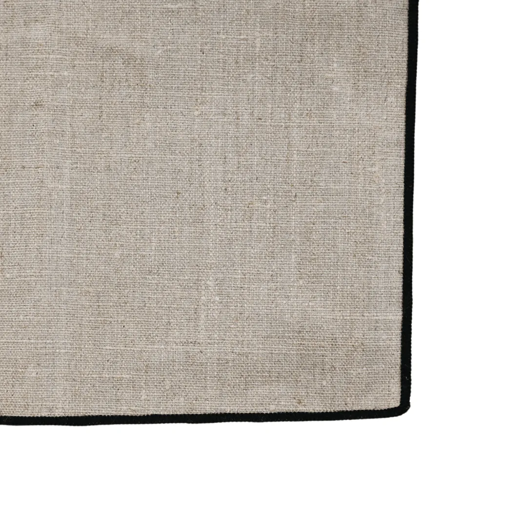 Coated Linen Table Mat | Natural 35x50cm Zoco Home