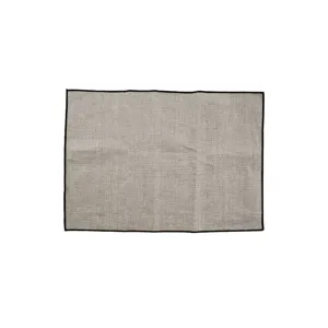 Coated Linen Table Mat | Natural 35x50cm Zoco Home