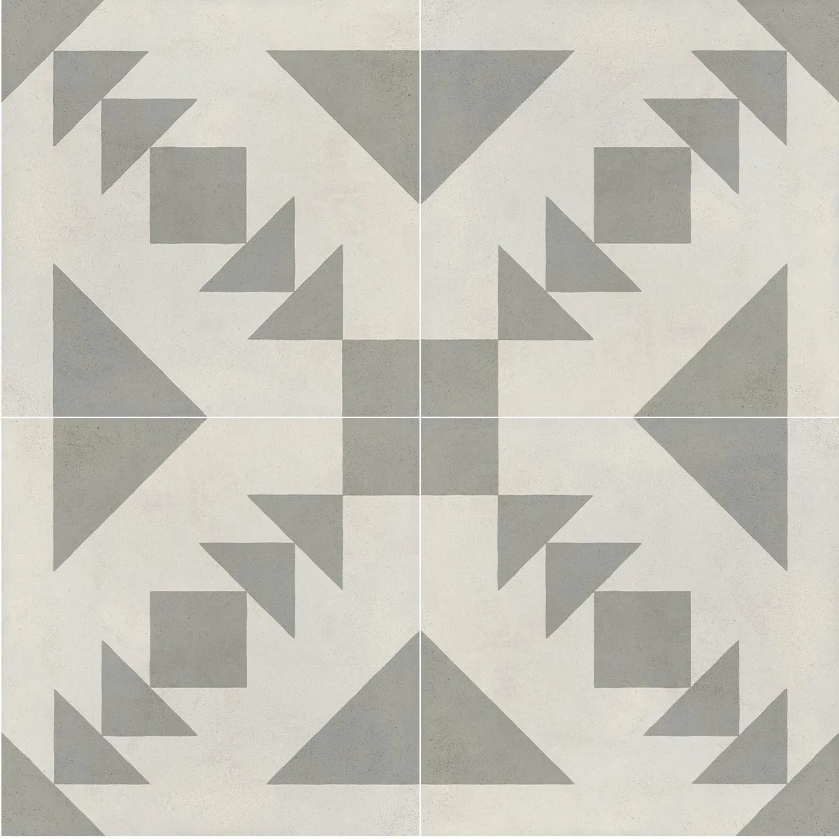 Cuban Silver Arrow Porcelain Tile 22x22cm Matt