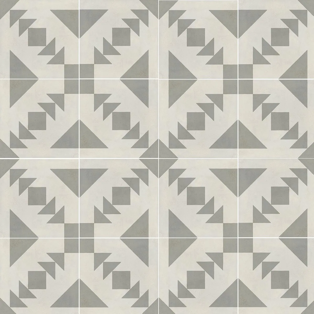 Cuban Silver Arrow Porcelain Tile 22x22cm Matt