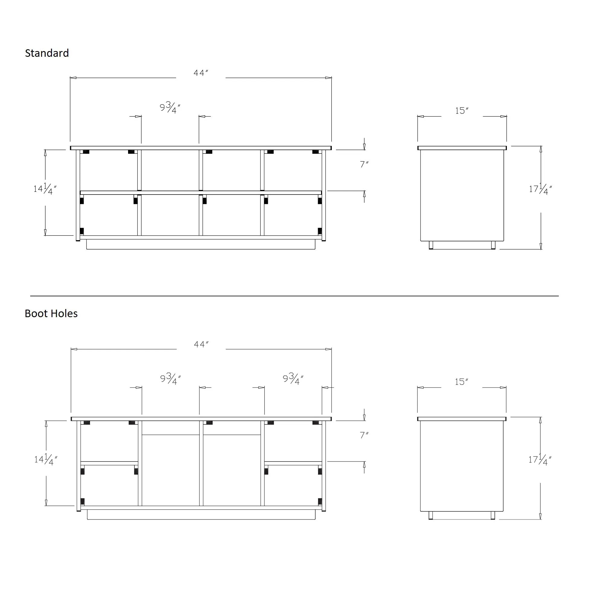 Cubby Bench