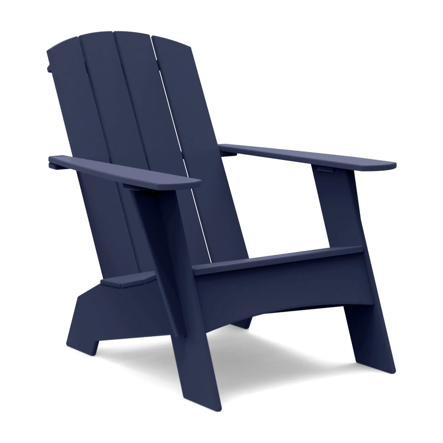 Curved Adirondack Chair and Ottoman Bundle