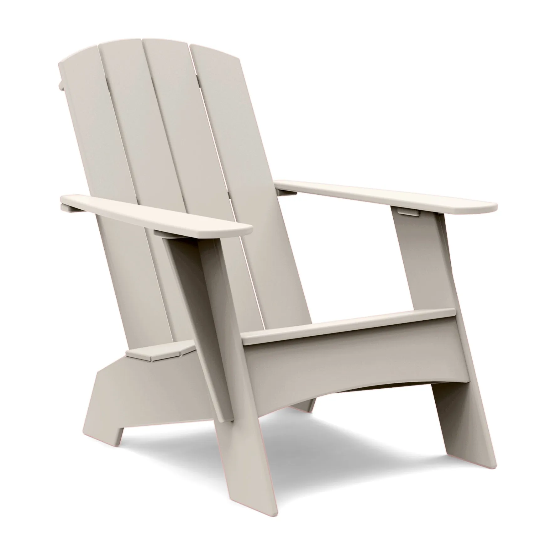 Curved Adirondack Chair and Ottoman Bundle