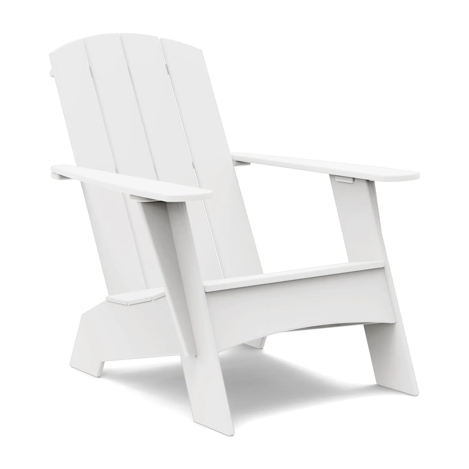 Curved Adirondack Chair and Ottoman Bundle